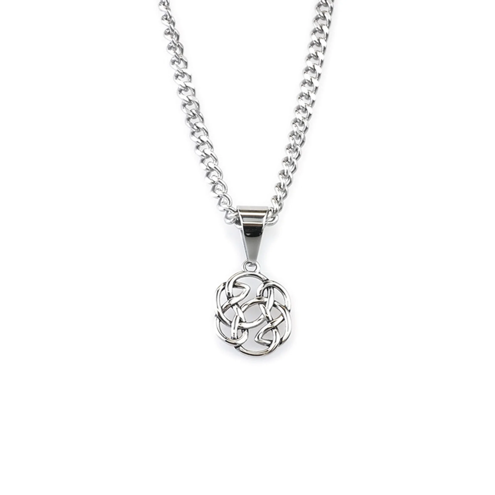 Celtic Knot Pendant in Stainless Steel - Image 3