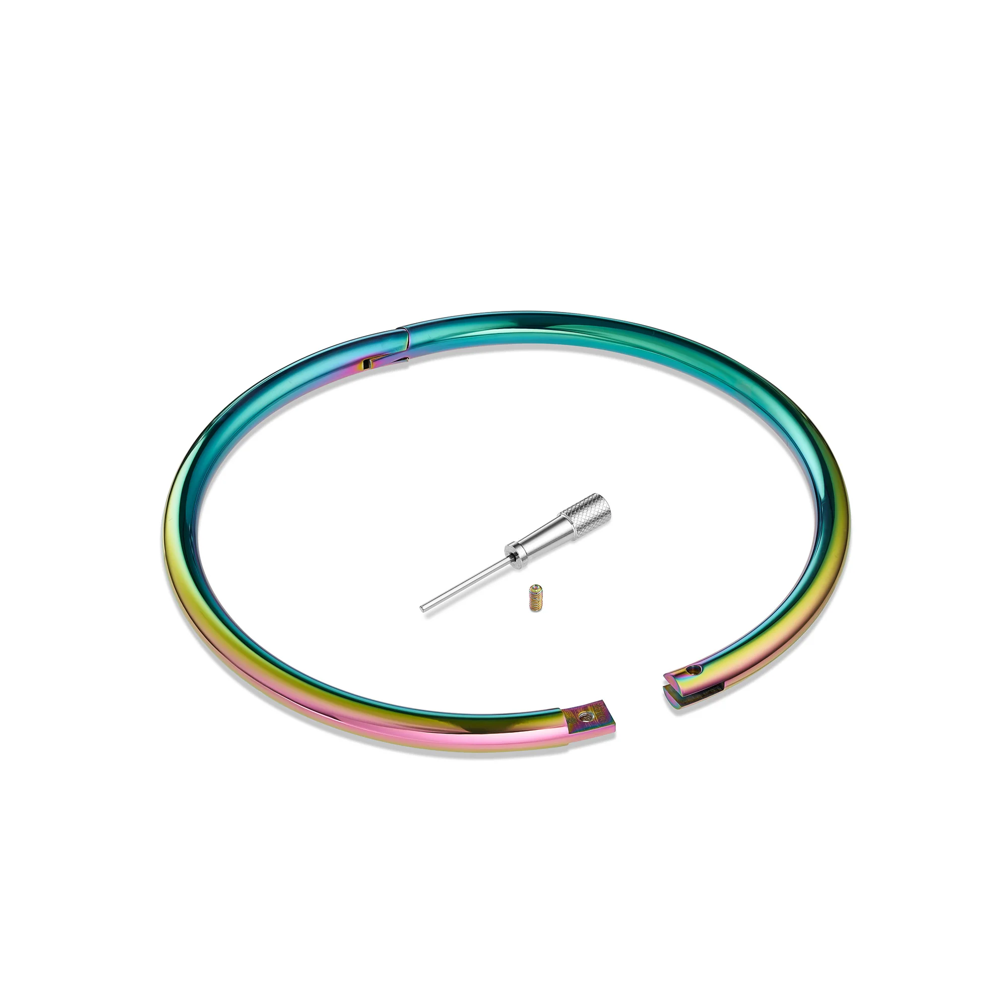 Eternity Collar - Titanium - Prism Finish - Image 3