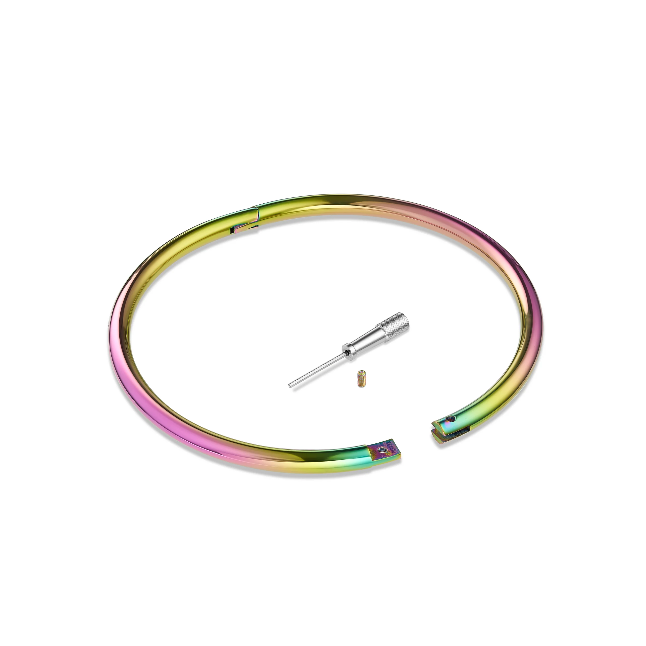 Eternity Collar - Titanium - Prism Finish - Image 7