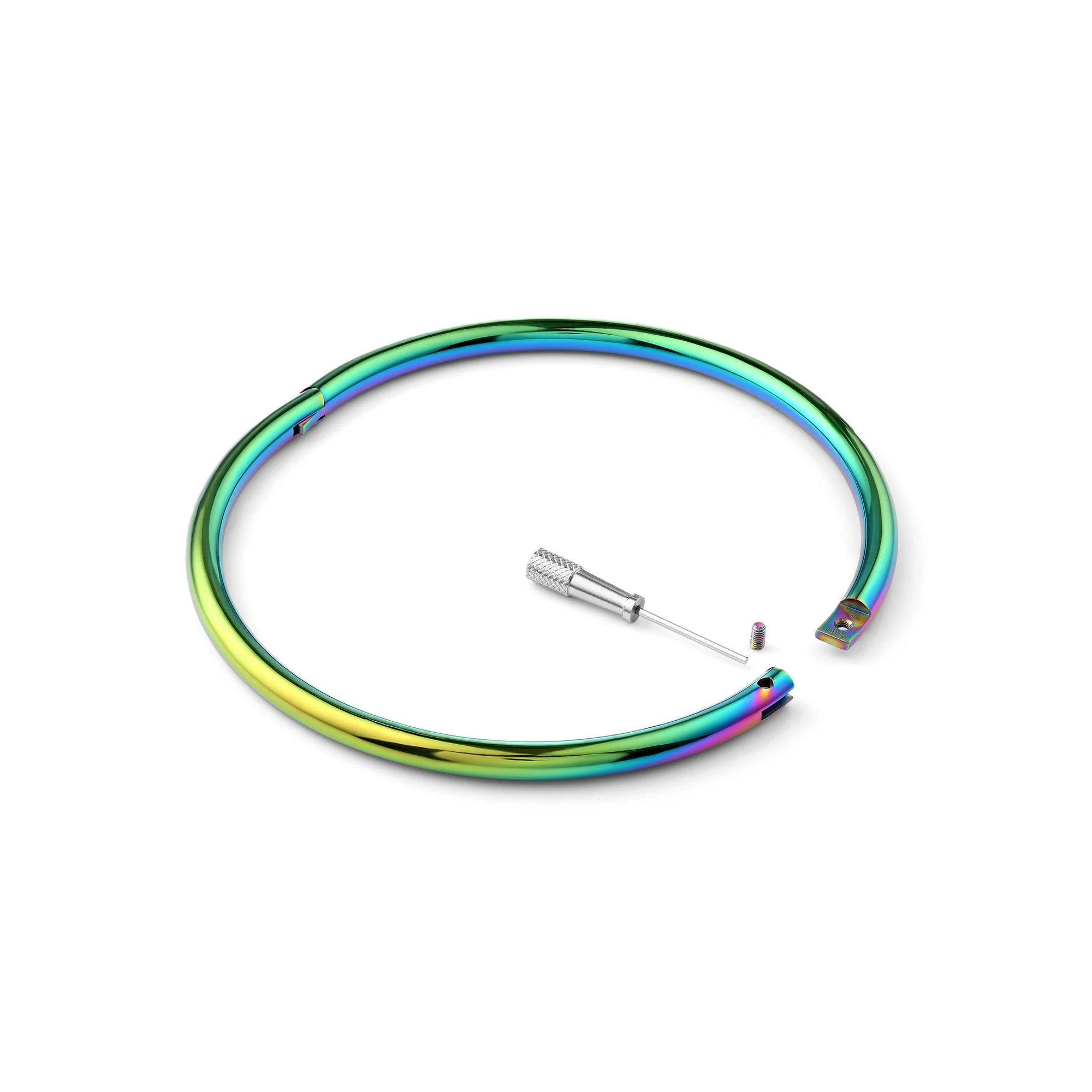 Eternity Collar - Titanium - Prism Finish - Image 9