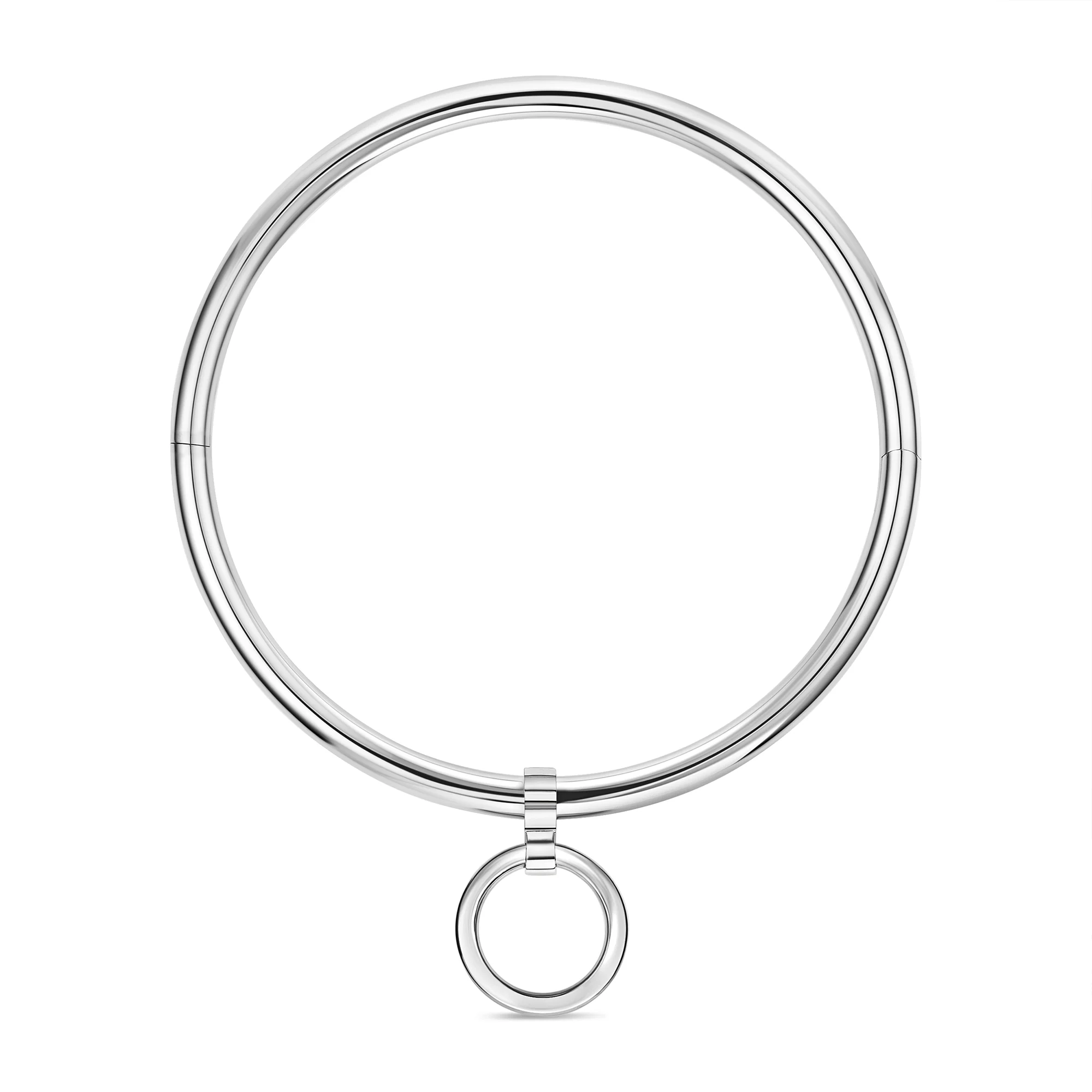 Infinity O-Ring Pendant - Titanium - Image 5
