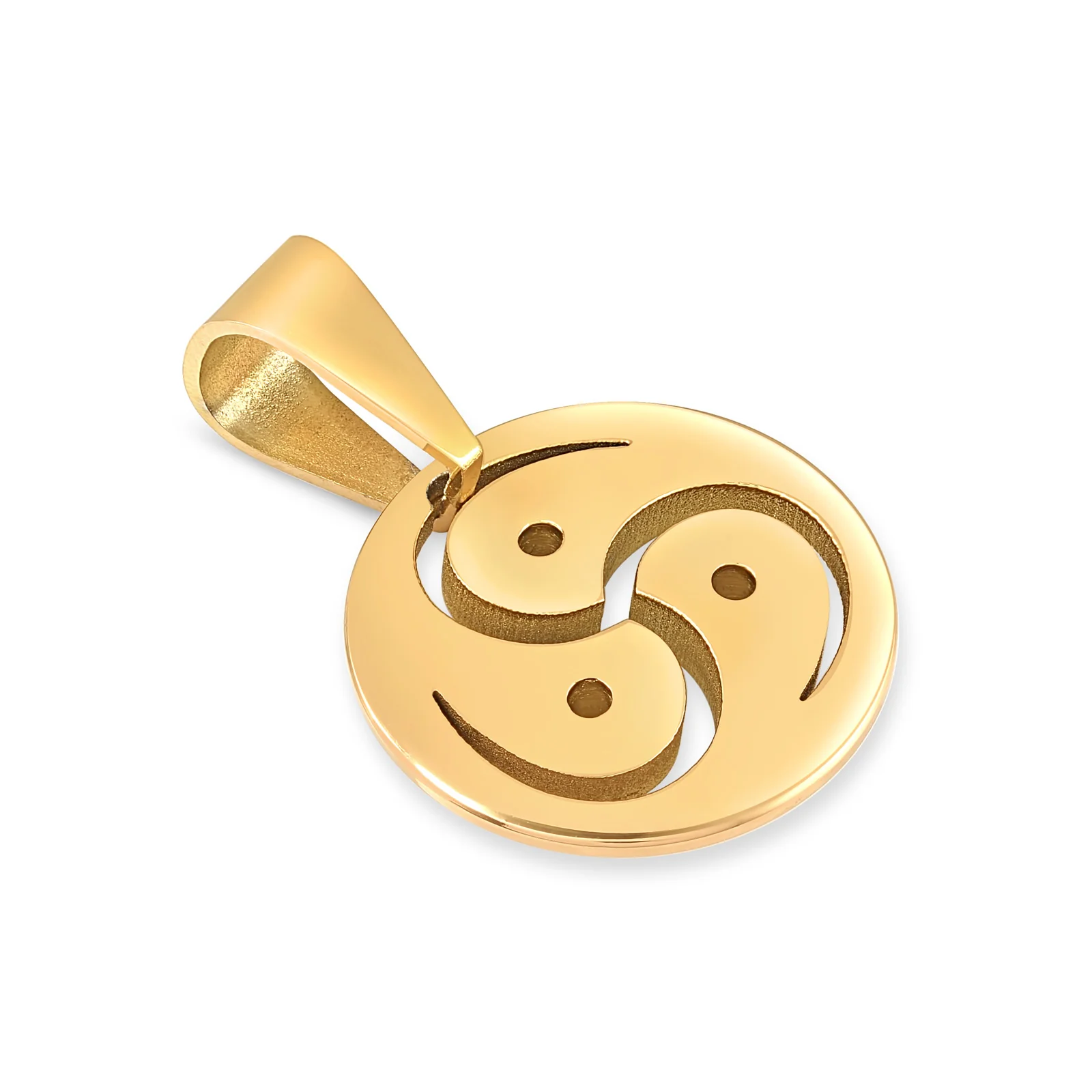 Titanium BDSM Symbol Triskelion Pendant - Image 13