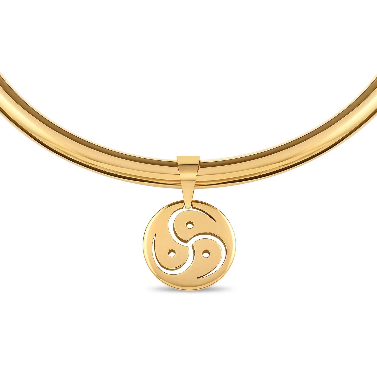 Titanium BDSM Symbol Triskelion Pendant - Image 15