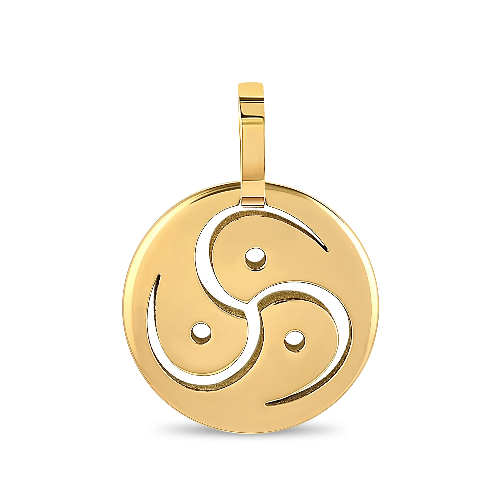 Titanium BDSM Symbol Triskelion Pendant - Image 17