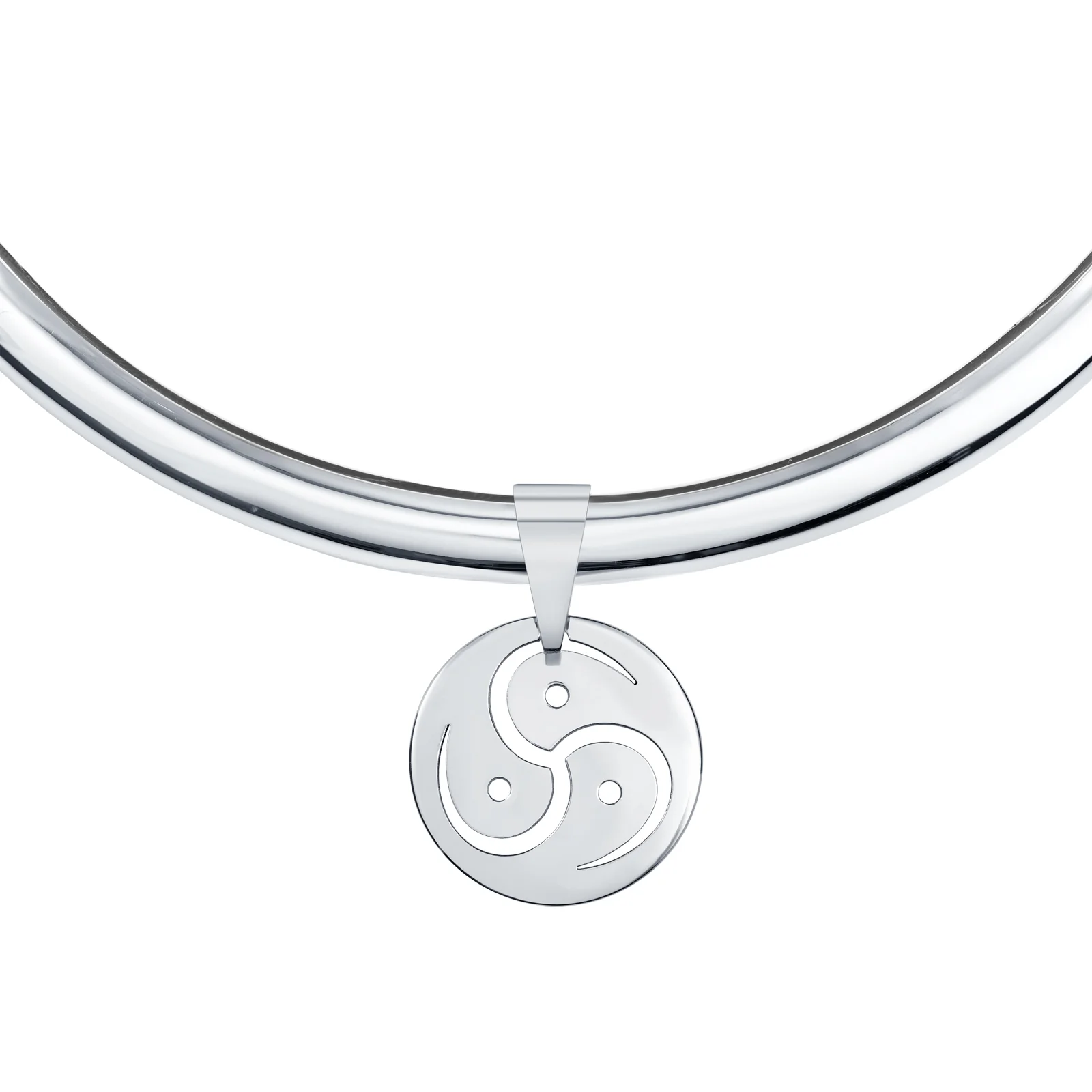 Titanium BDSM Symbol Triskelion Pendant - Image 3