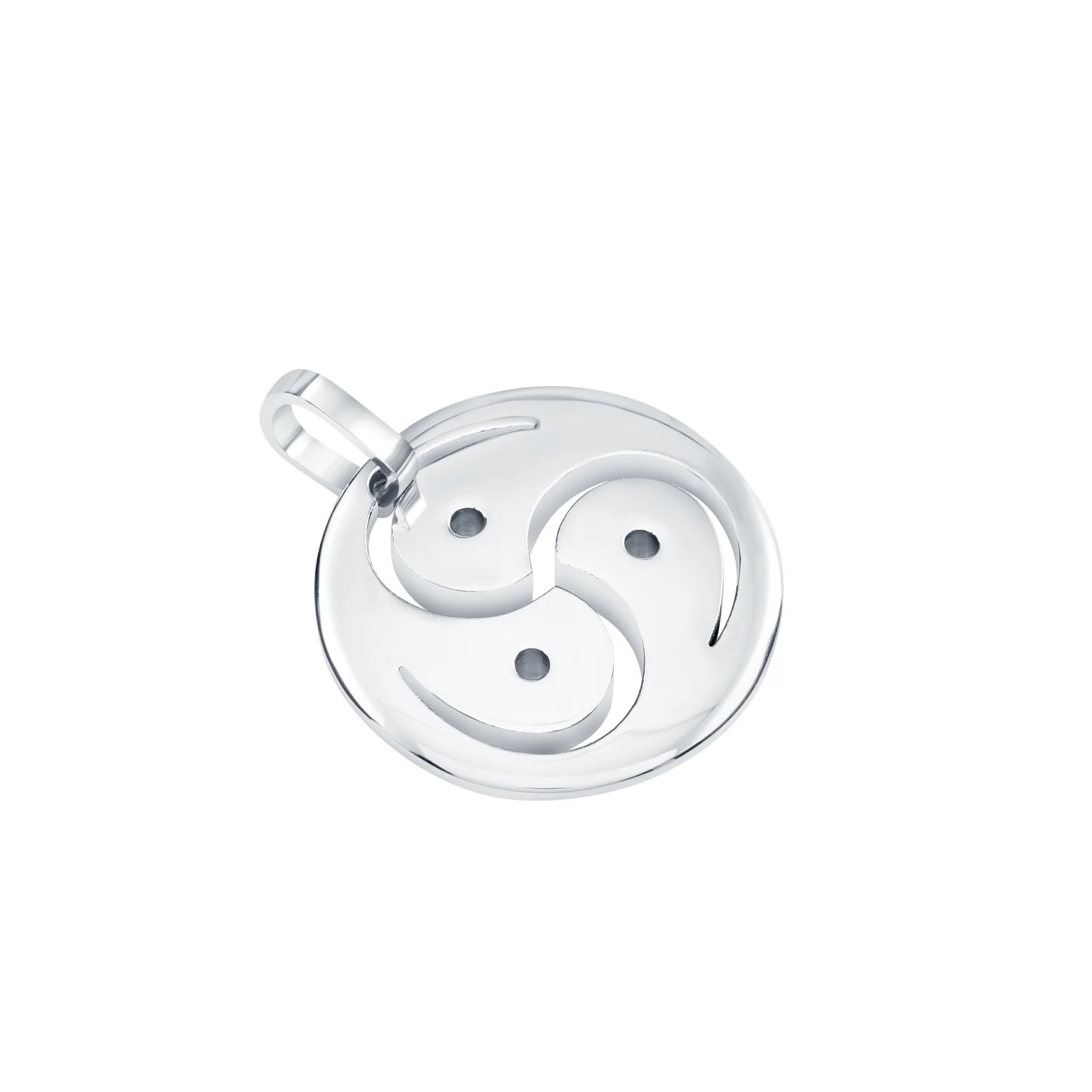 Titanium BDSM Symbol Triskelion Pendant - Image 4