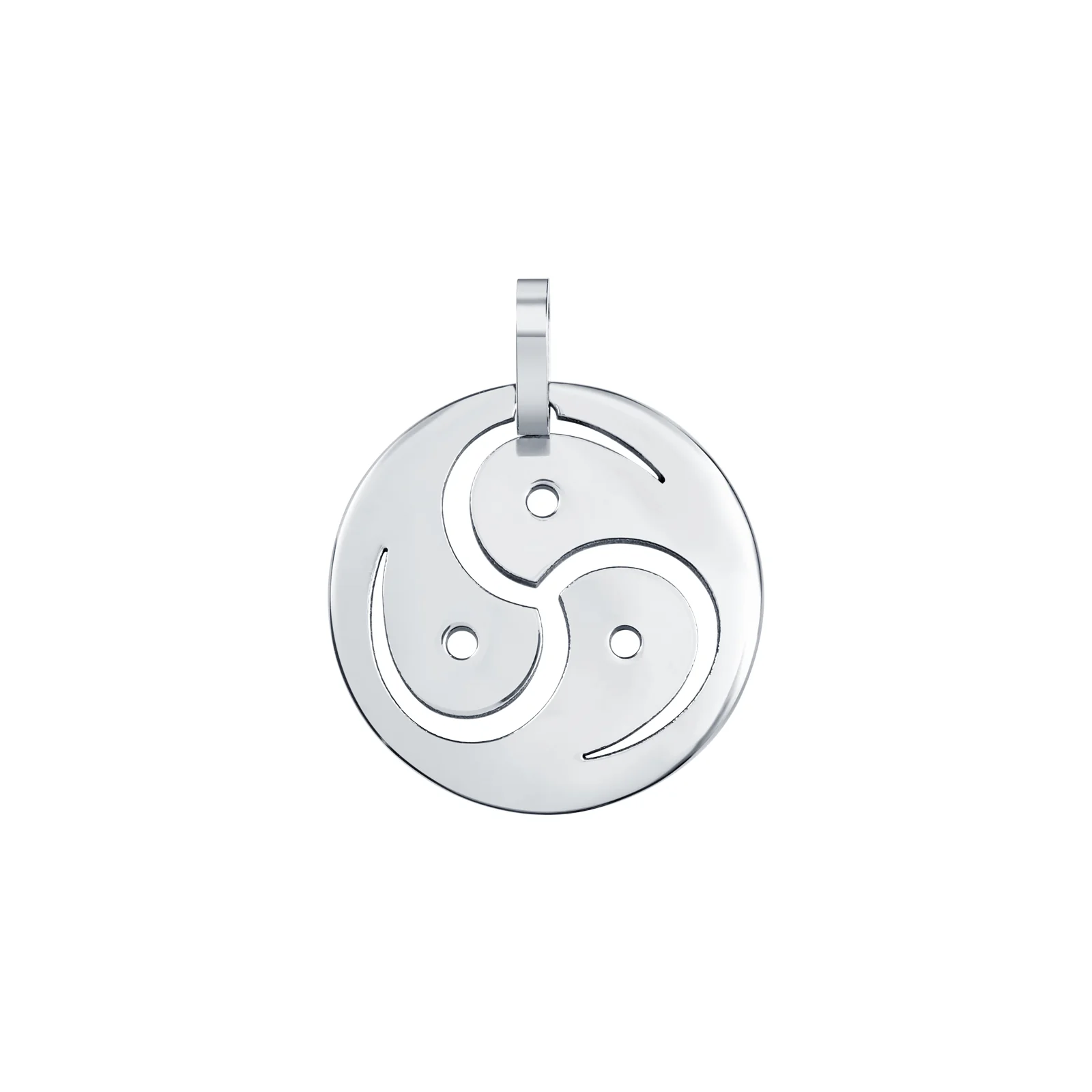 Titanium BDSM Symbol Triskelion Pendant - Image 5
