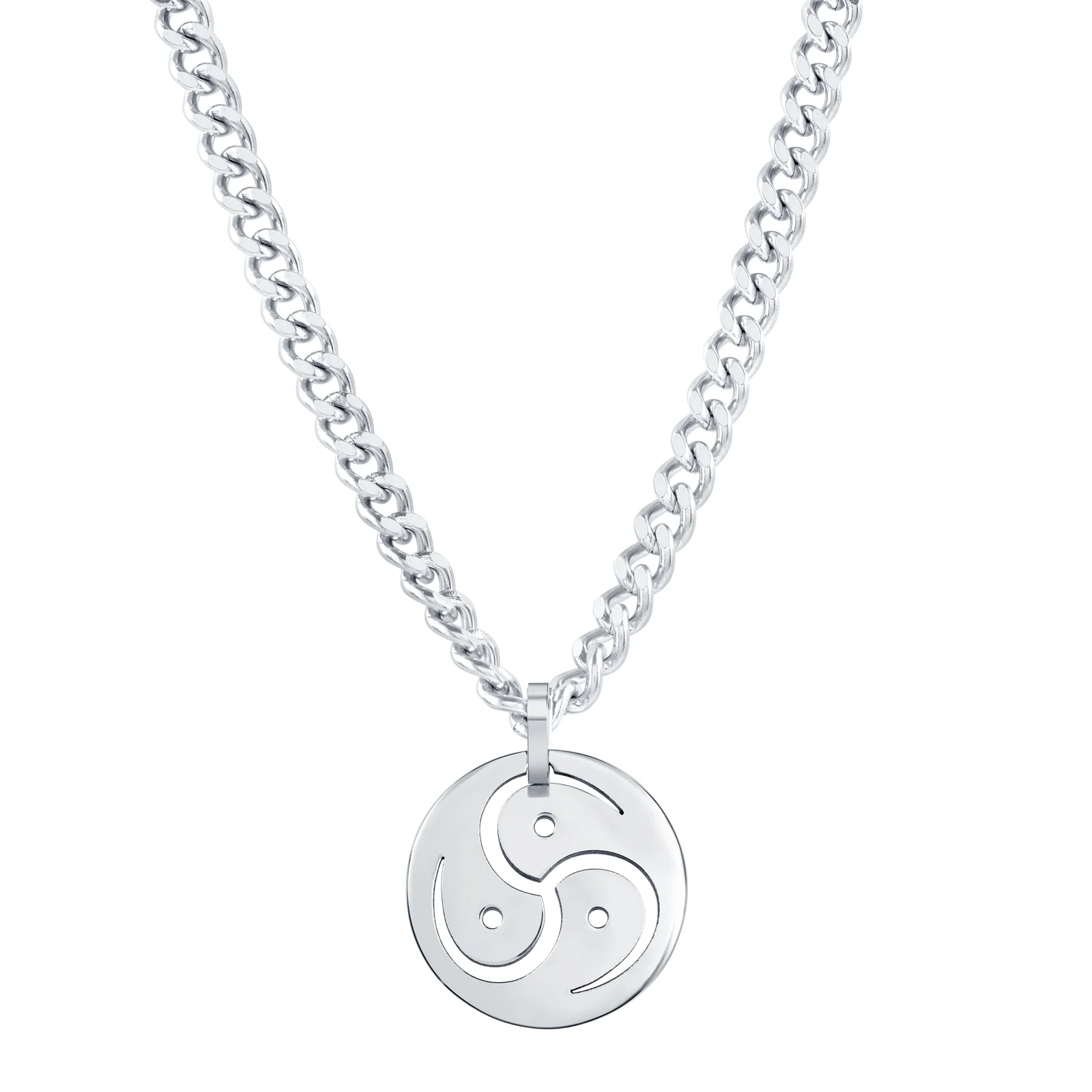 Titanium BDSM Symbol Triskelion Pendant - Image 6